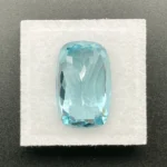 Zircon 21.58 ct | Long Cushion | Sky Blue | Ratanakiri, Cambodia - Image 4