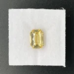 Zircon 3.37 ct | Octagon | Lemon Yellow | Ratnapura, Sri Lanka