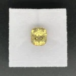 Zircon 3.52 ct | Cushion | Golden Straw Yellow | Ratnapura, Sri Lanka