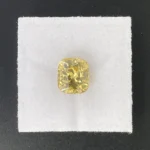 Zircon 3.52 ct | Cushion | Golden Straw Yellow | Ratnapura, Sri Lanka - Image 2