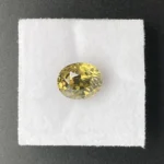 Zircon 4.55 ct | Oval | Straw Yellow | Ratnapura, Sri Lanka