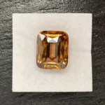 Zircon 24.21 ct | Cushion | Golden Straw Yellow | Ratnapura, Sri Lanka